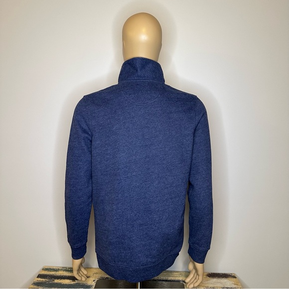 Craft & Barrow Blue Q-Zip - Picture 2 of 5